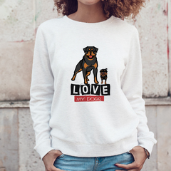Свитшот "Ротвейлер - LOVE"