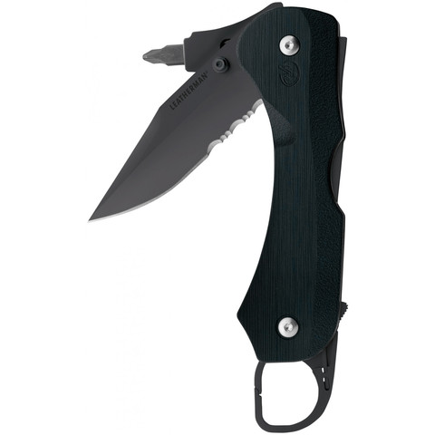 Нож складной Leatherman Crater с55Bx, 100 mm, 3 функции, Black (8604251N)