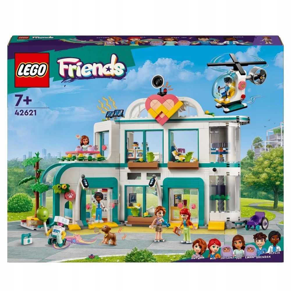 Конструктор LEGO Friends - Городская больница Хартлейк - Лего Друзья 42621  купить в Москве | Доставка по России.