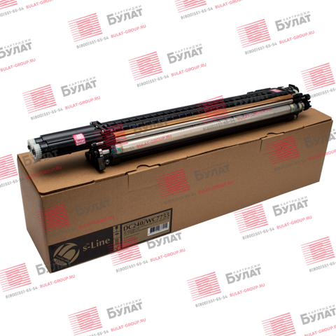 Блок проявки БУЛАТ s-Line 604K86560 для Xerox DC 240, WC 7755, Color 550, DCP 700 (Цветной, без девелопера)