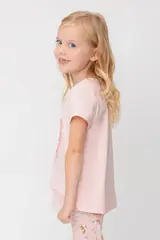 фуфайка  для девочки  КР 302657/розовый кварц к532