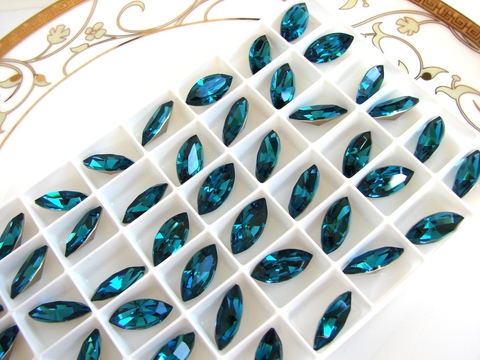 Лодочки 15*4 мм Indicolite