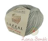 Пряжа Gazzal Baby Wool 817 серый