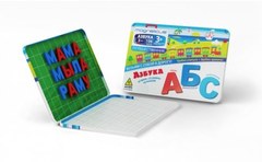 Конструктор Magneticus МА-084 Магнитная Азбука с заданиям