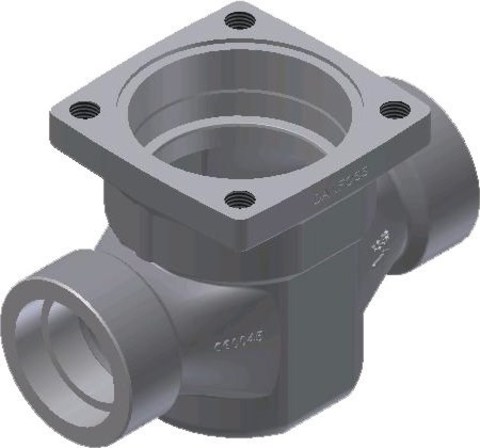 Корпус клапана Danfoss  ICV 50 027H5122