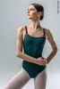 2 in 1 leotard | bottle_green-beige