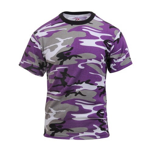 ROTHCO VIOLET CAMO T Shirt