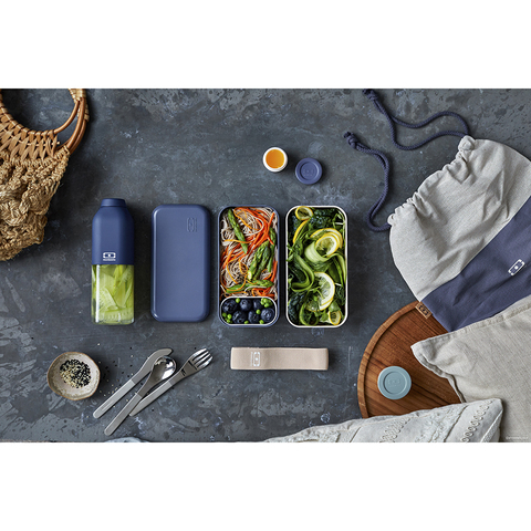 Мешочек для ланча Monbento MB Pochette L blue natural