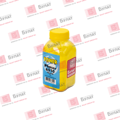 Тонер БУЛАТ (тонер+девелопер) для Xerox Phaser 6510 (Жёлтый, банка 70 г)