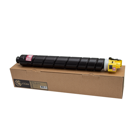 Тонер-картридж БУЛАТ s-Line TK-8555 для Kyocera TASKalfa 5054ci (Жёлтый, 24000 стр.), совместимый