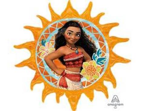 Фольгированный шар Моана солнце