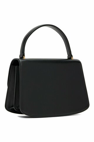 Кожаная сумка через плечо The Row "sofia 8.75" черный