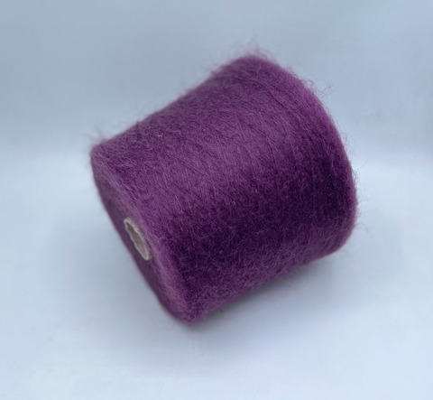 Filclass (пр.Италия), art.Kalimba,920м/100гр, 67%Суперкид мохер, 3% Шерсть, 30% Полиамид, цвет-Слива, арт-28175