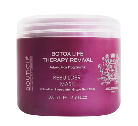 Ботокс восстанавливающая маска для химически поврежденных волос - Rebuilder Mask 500 мл