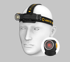 Фонарь Armytek Wizard C2 WR Magnet USB тёплый+красный (F06901W)