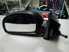 ЗЕРКАЛО ЛЕВОЕ ACCENT МЕХАНИЧЕСКОЕ ЧЁРНОЕ SAT