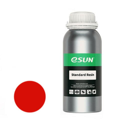 Фотополимер ESUN Standard красный (0,5 кг)