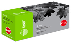Картридж лазерный Cactus CS-E16 E-16 черный (2000стр.) для Canon FC100, 200, 300, PC800