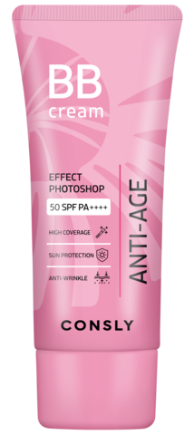 Крем BB антивозрастной с эффектом фотошопа SPF50/PA++++ CONSLY