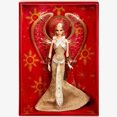 Барби Боб Маки 2022 Праздничный Ангел Золотой