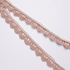 Кружево/Хлопок/К7029 т.бежевый