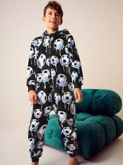 Комбинезон флисовый для мальчика Next N27-304, Черный