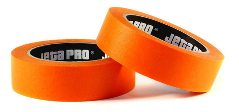 JETA PRO лента маскирующая, 90°С-60мин,устой.к УФ, оранжевая, 38мм*40м