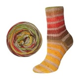 Пряжа Rellana Flotte Socke 4f. Perfect Tropical 1795