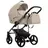 Коляска 2в1 Bebetto MAGNUM LIGHT SE light se 08 (св.бежевый) бежевая рама