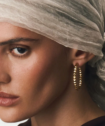 Серьги Spike gold