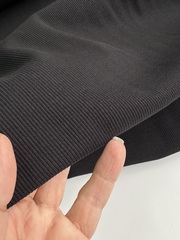 Трикотаж кашкорсе, Светло-черный