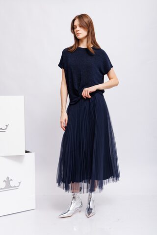 Oui Футболка трикотажная с лёгким блеском