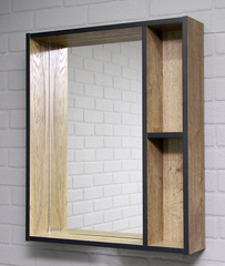 Шкаф-зеркало Альфа 60 левый/правый