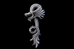 Силиконовый мол № 499 Дракон левый