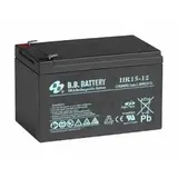 Аккумуляторная батарея B.B. Battery HR 15-12 BB (12В 15Ач ДхШхВ 151x98x94 мм, масса 4,2 кг) клеммы F2