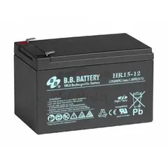 Аккумуляторная батарея B.B. Battery HR 15-12 BB (12В 15Ач ДхШхВ 151x98x94 мм, масса 4,2 кг) клеммы F2