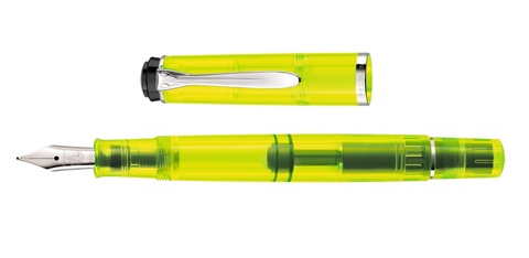 Ручка перьевая Pelikan Elegance Classic M205 Duo Highlighter Neon, Yellow BB (819886)