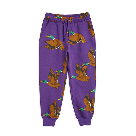 Штаны Mini Rodini Ducks Purple