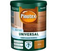 Пропитка защитная для дерева Pinotex Universal 2 в 1 орегон 0,9 л