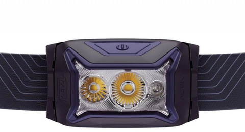 Картинка фонарь налобный Petzl Actik 2022 синий - 3