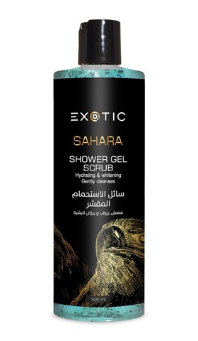 Exotic EX-22 Гель-скраб увлажняющий парфюмированный для душа (A Sahara)  500 ml
