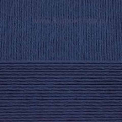 Пряжа Вискоза натуральная Пехорский текстиль темно-синий 04