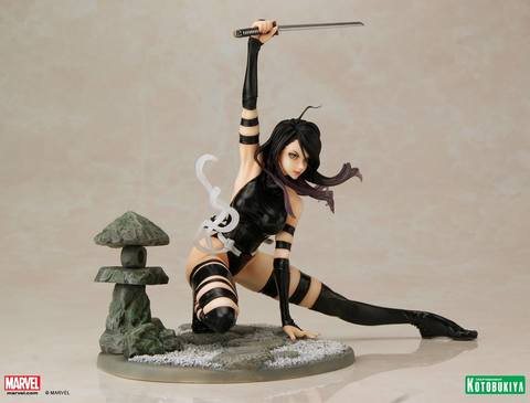 Marvel Bishoujo Psylocke X-Force Statue