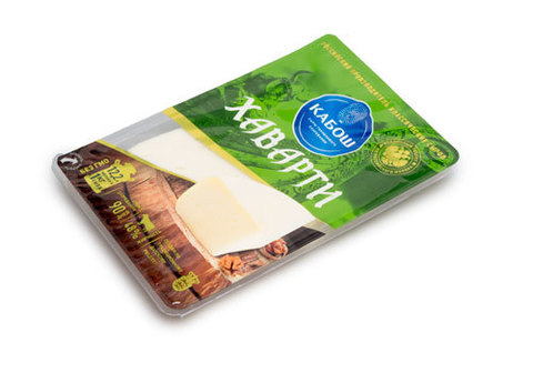 Сыр полутвердый Хаварти "Кабош", нарезка, 150г