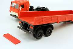 KAMAZ-5410 with semi-trailer red AREK Elecon Made in USSR 1:43