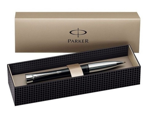 Ручка шариковая Parker Urban K200 Muted Black CT (S0767030)