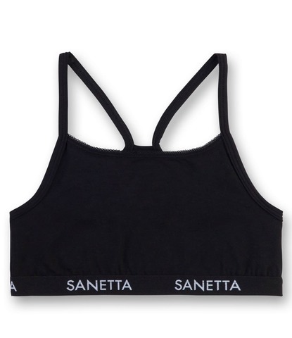 Черные спортивный топ Sanetta