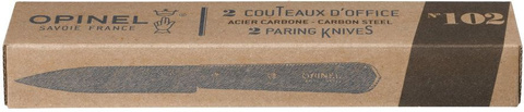 Набор ножей кухонных Opinel №102, комплект: 2 шт, коробка картонная (001222)
