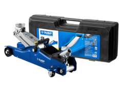 ЗУБР Т-35, 2 т, 85 - 330 мм, подкатной домкрат с низким подхватом в кейсе, Профессионал (43056-2-K)