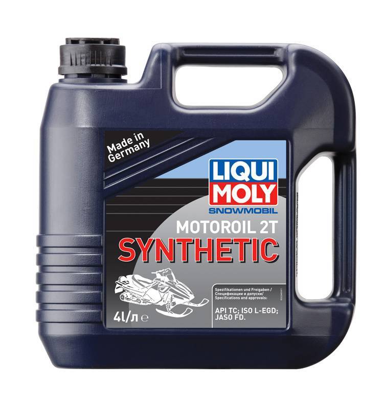 Моторное масло Liqui Moly Snowmobil Motoroil для снегоходов ( 2Т .